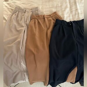 Abercrombie wide leg trousers